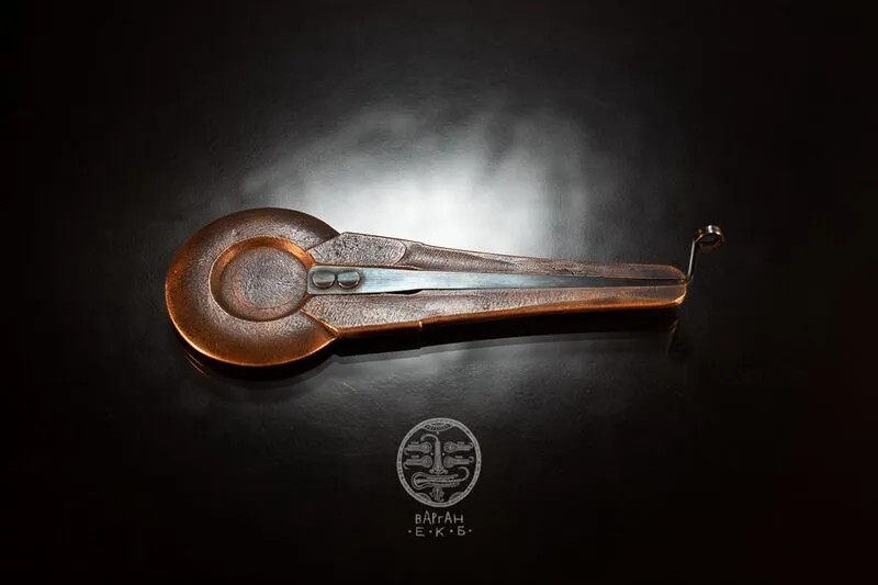 Arpa de boca «Mercurio» de bronce — Vargan Ekb