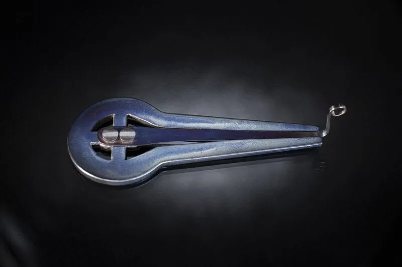 Arpa de boca «Umbra» de titanio — Vargan Ekb